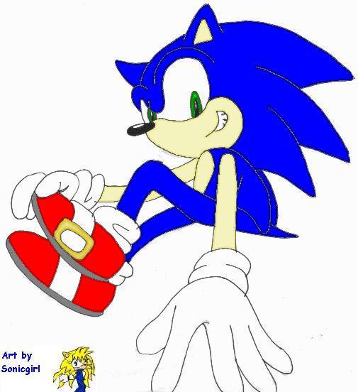 Sonic Pose by sonicgirl