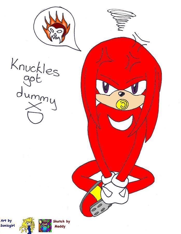 Knuckles got a..... by sonicgirl