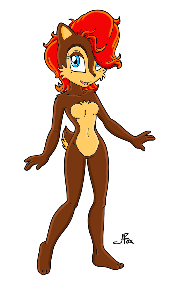 Sally Acorn *colored* by sonicgirl