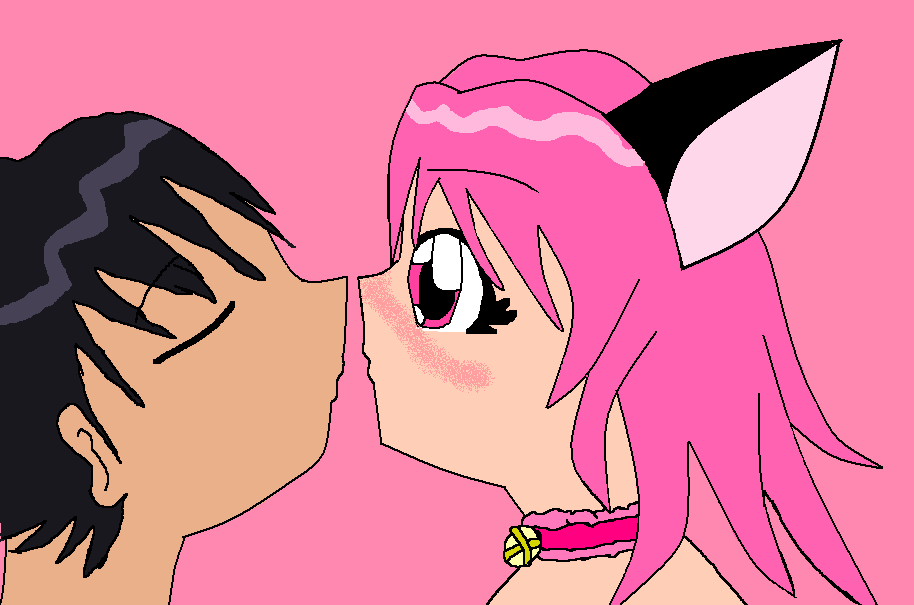 Ichigo kissing Aoyama-kun by sonicparade