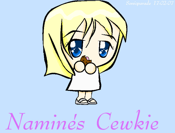 Namines Kewkie! :D by sonicparade