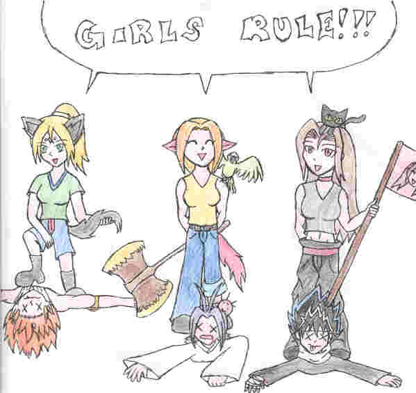 girls rule!!! by soniks_girl
