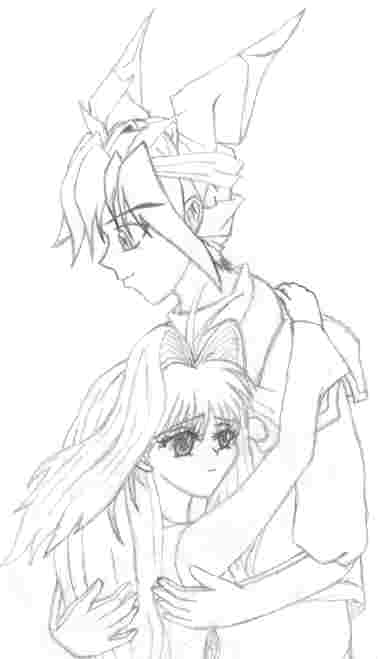 Taikoubou and Lynx (not finished)(request for garn by soniks_girl