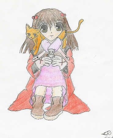 Tohru, KYOU {cat} YUKI {rat} by sora_RIKU_12
