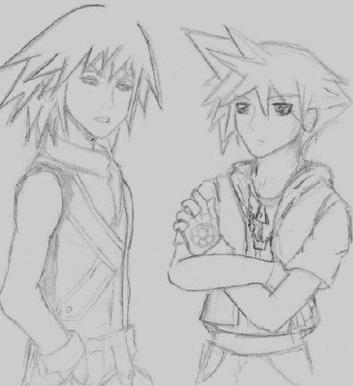 Riku and Sora by sora_RIKU_12
