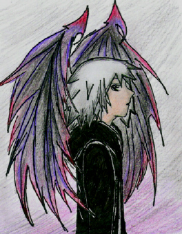 Riku.....wings......demon(request) by sora_RIKU_12
