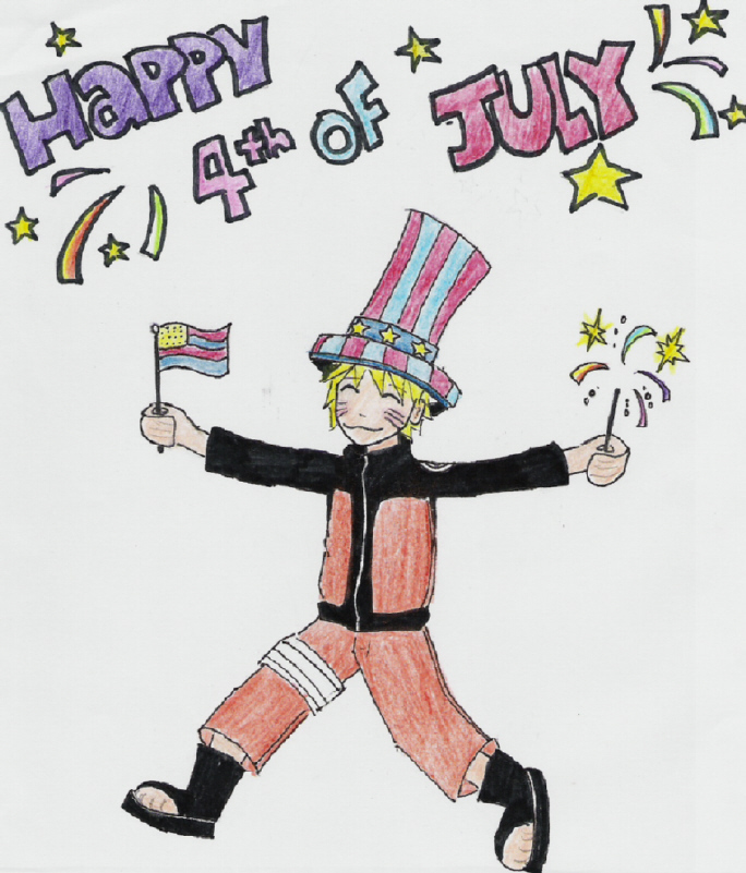 Happy 4th of July by sora_RIKU_12