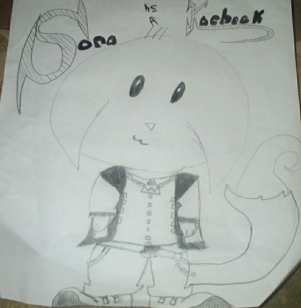 Sora as a Kacheek by sora_lover