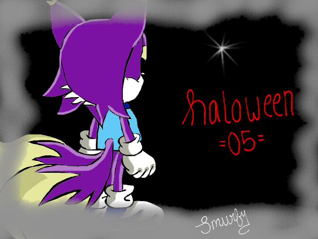 Happy haloween ~05~ !! by speck_the_fox
