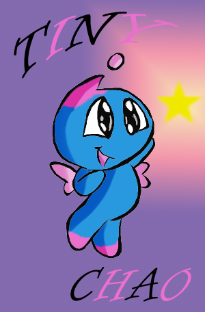 A wittle chao  (for shadowrulesdaworlds sis) ^-^ by speck_the_fox