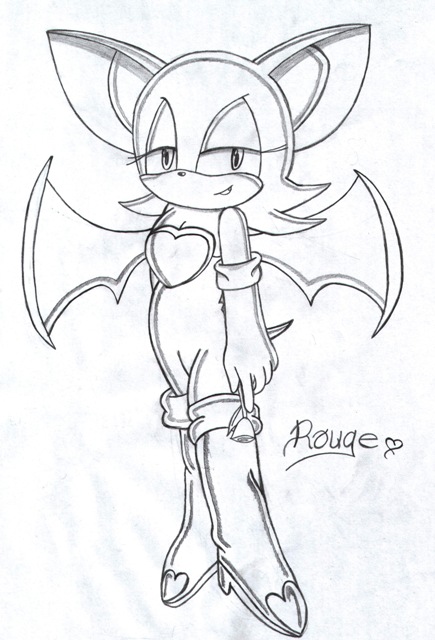 Rouge: (outline) by speck_the_fox