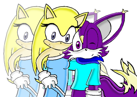 Angel and Speck *request Sonicluva* by speck_the_fox