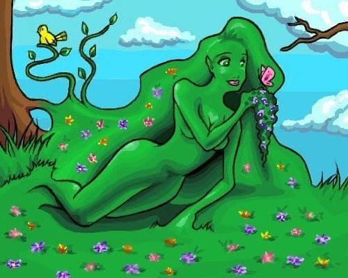 Nature Nymph by spicysteweddemon
