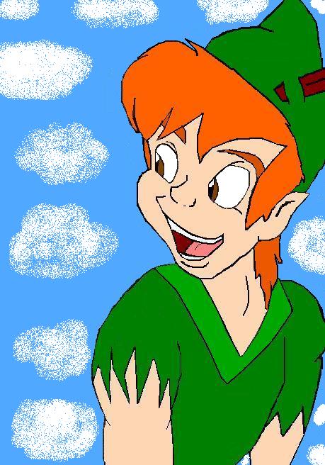 Peter Pan by spikedkitty