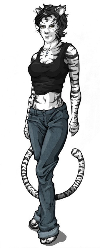 Tiger Girl by spiritedchaos
