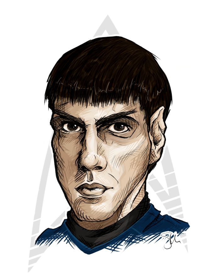 Spock by spiritedchaos