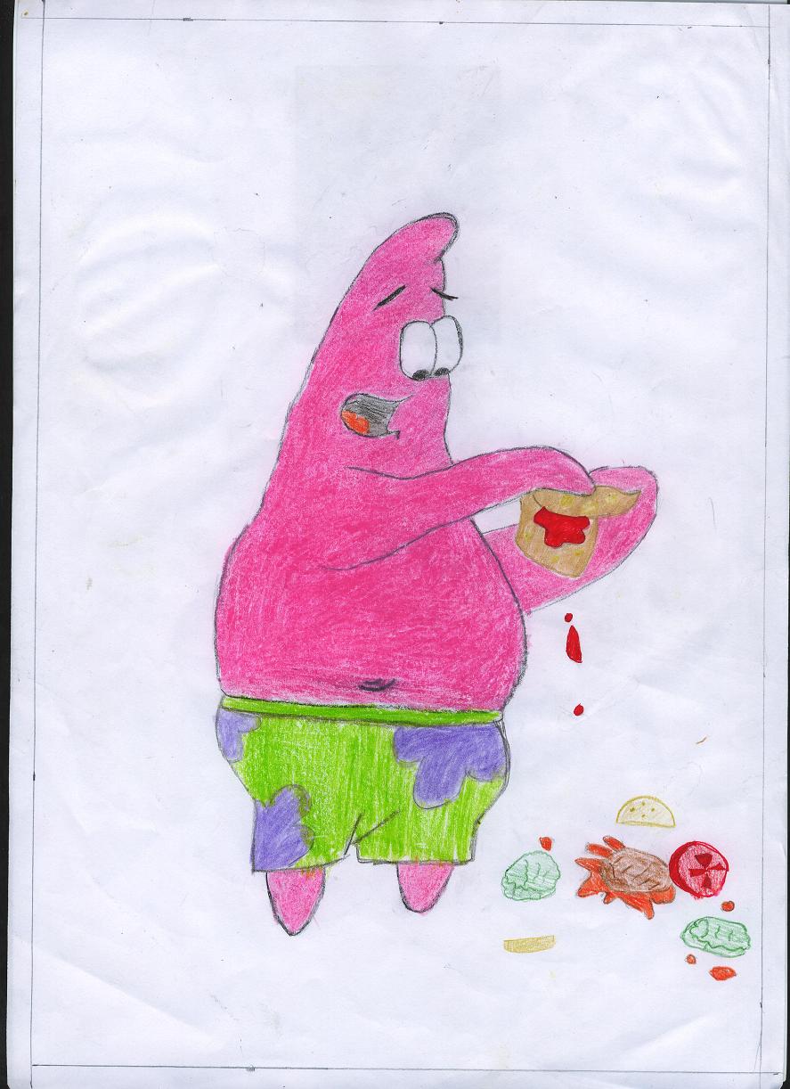 Patrick and his pattty by spongebobfreak199