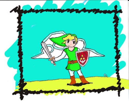 Wind waker Link by squink