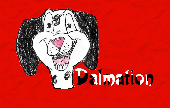 Cartoon Dalmation by squirrely_this