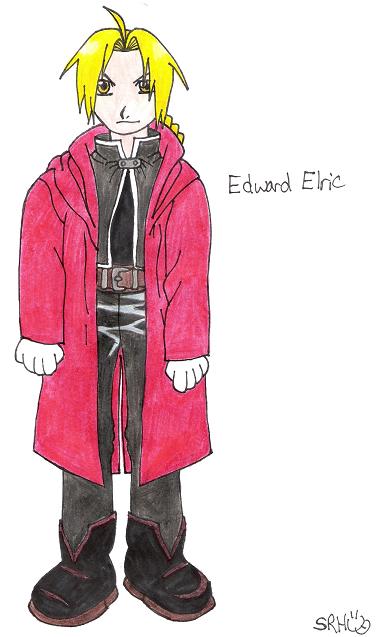 Edward Elric by srhthehedgehog