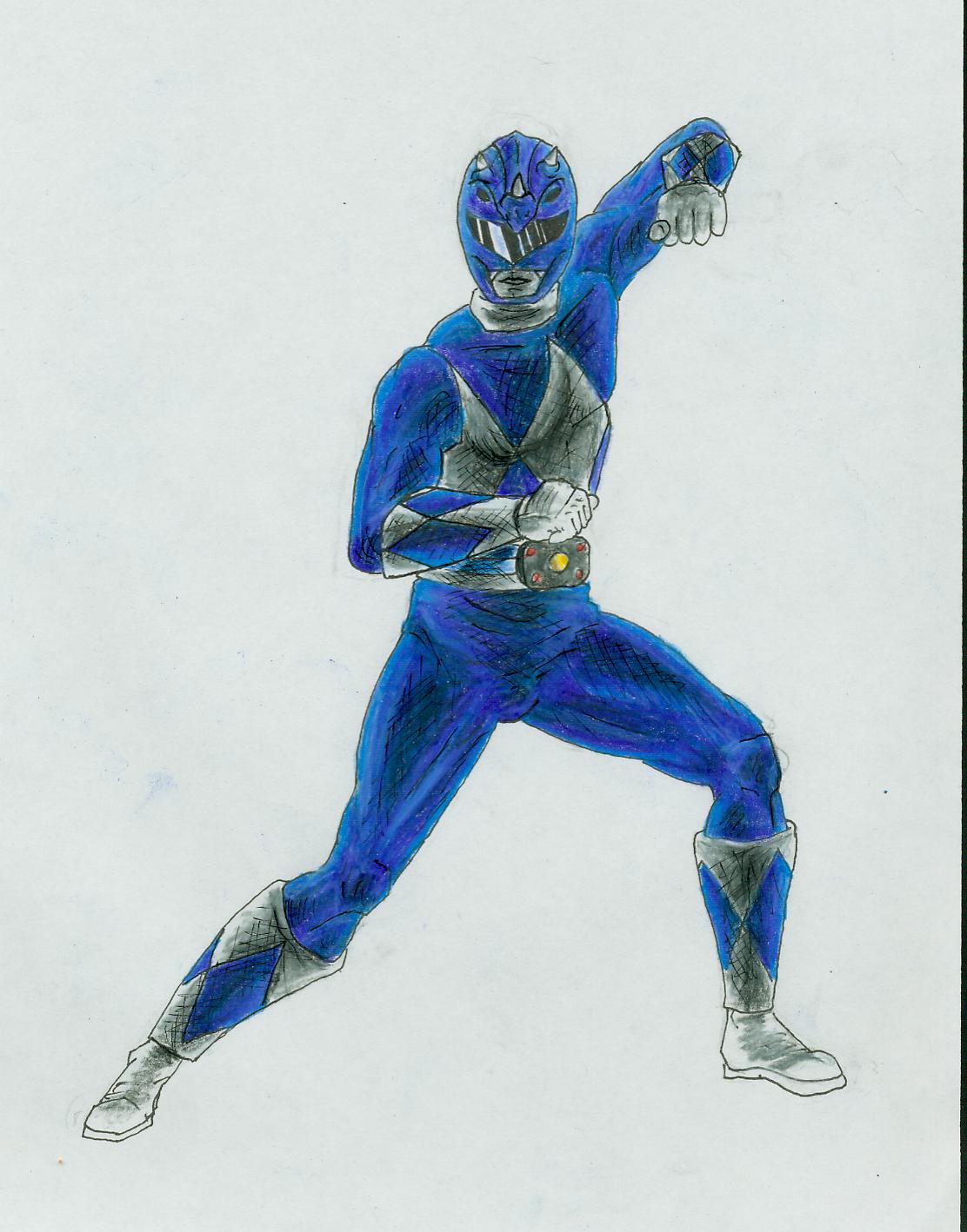 The Blue Ranger by ssjherby2