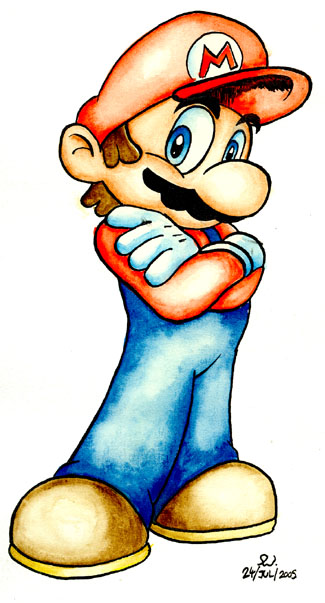 Mario is Chillin by ssmario100