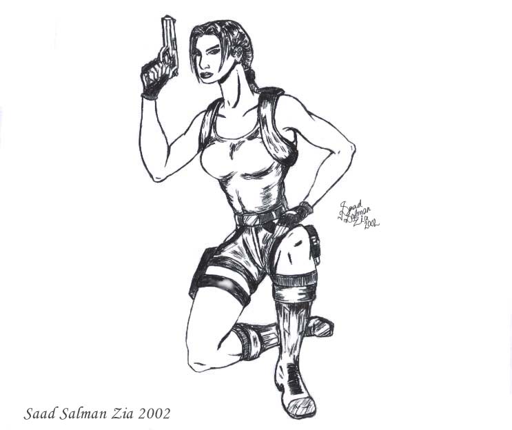 Lara Croft by ssz87