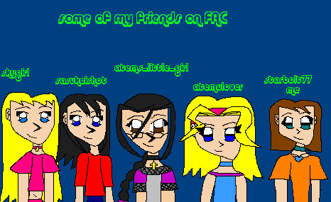 some of my friends on FAC by starbolt77