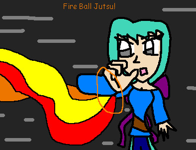 Fire Ball Jutsu! by starbolt77