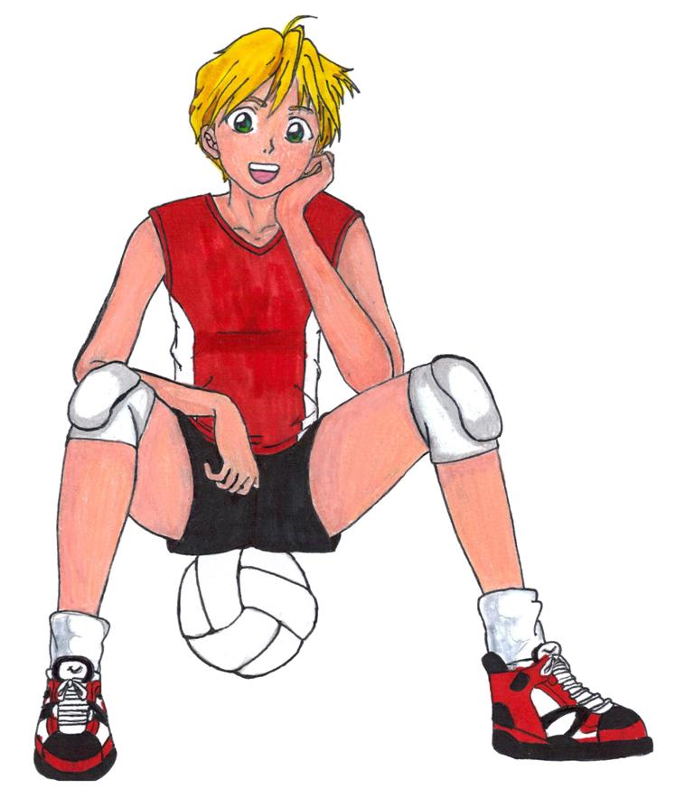 GW volleyball uniform by stargirl1180