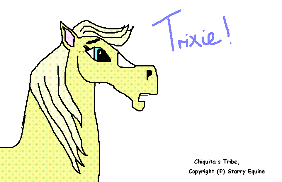 !!Chiquita's Tribe-Trixie!! by starry_equine