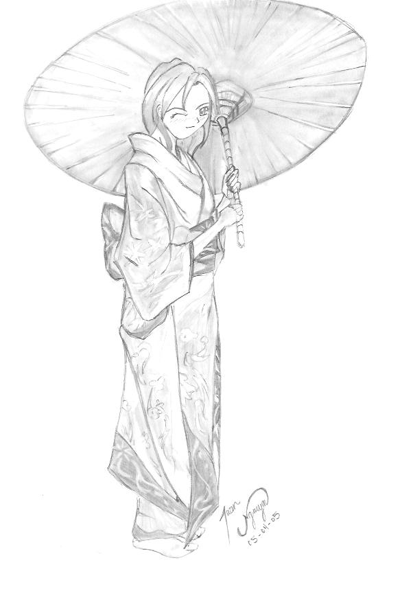Kimono by starvingsoul