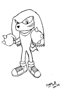 Knuckles   * For TheRabidArtist * by steph