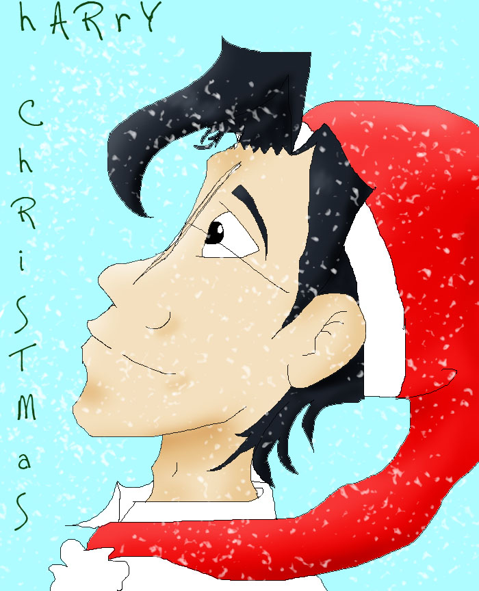 Harry Christmas by stickyfootedtreefrog