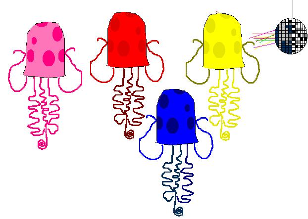 jellyfish party by stinger