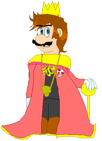 King Mario by stinkulousreddous
