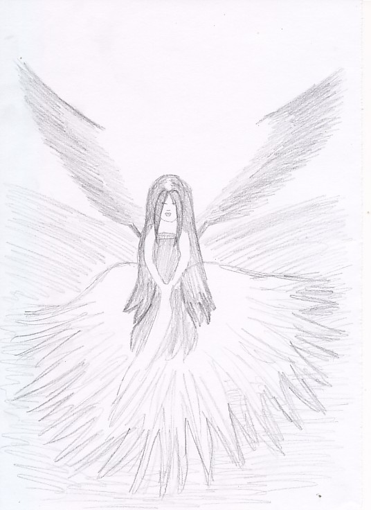 an angel by stippie
