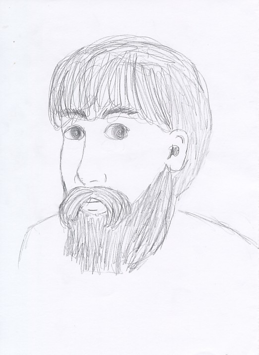 man with beard by stippie