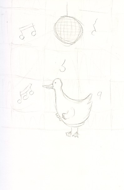 a disco duck by stippie