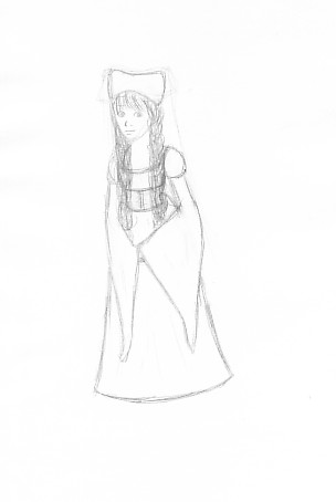 medieval dress by stippie