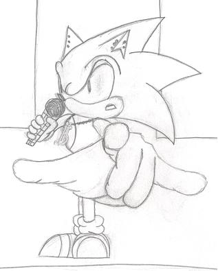 Rappin Sonic by stitch62651