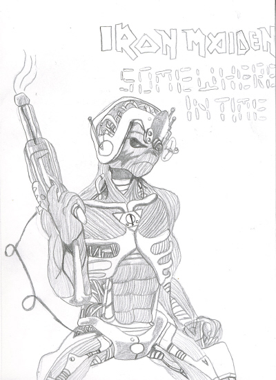 eddie*iron maiden* "somwhere in time" by straight_edge209