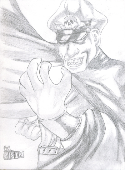 M.Bison by straight_edge209