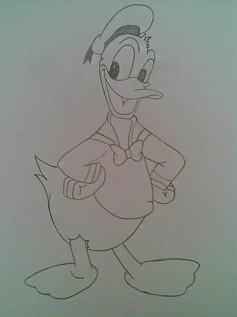 Donald Duck by strawberry