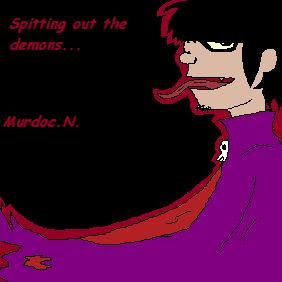 Spitting out the Demons (Murdoc) by stupot