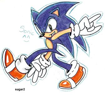 Sonic the world's fastest hedgehog by sugar2