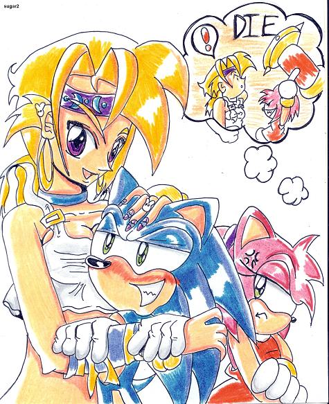 Amy can't hog Sonic forever! by sugar2