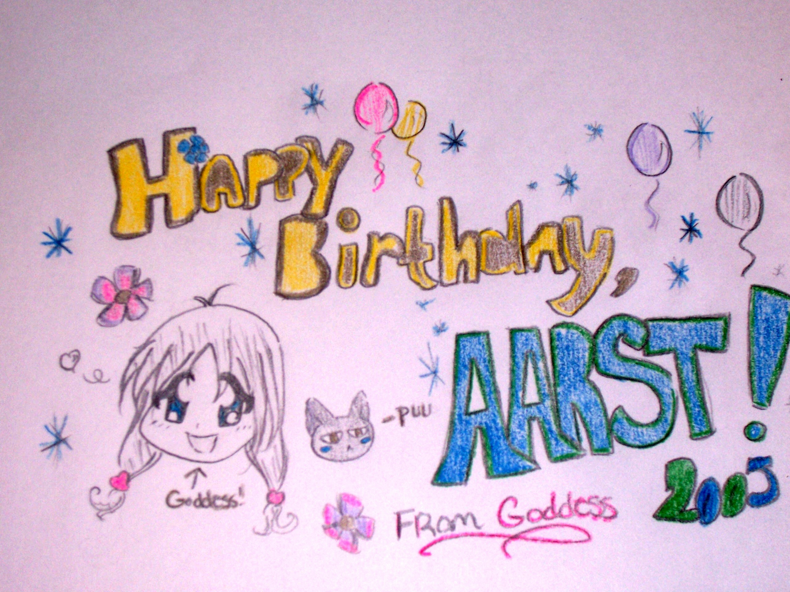Happy Birthday AARST! by sugarbabylove