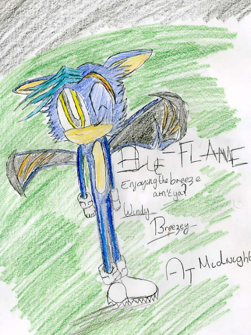 Blue-flame by sunflower_hedgehog