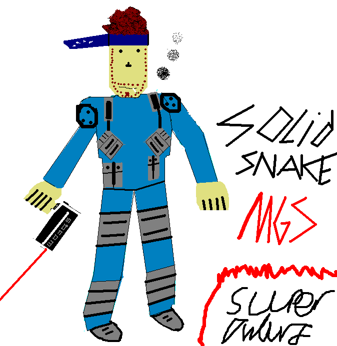 MGS Snake by superdwarf
